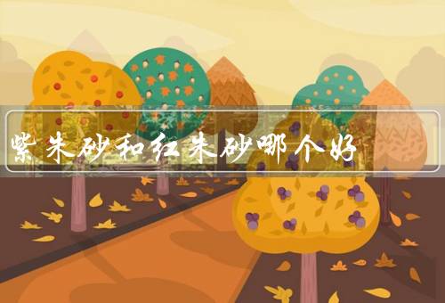 紫朱砂和红朱砂哪个好，紫朱砂的魅力、红朱砂的特点、两者的比较