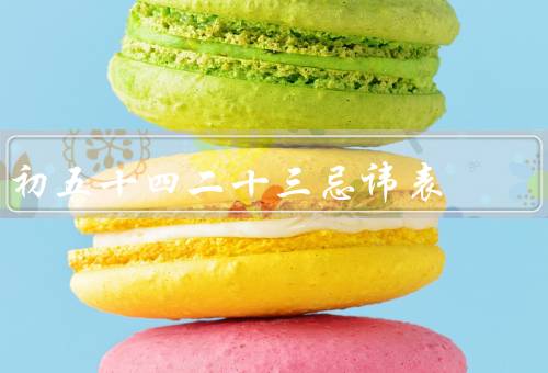 初五十四二十三忌讳表（节日忌讳、婚丧嫁娶忌讳、开业落成忌讳）