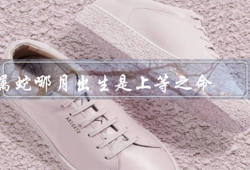 属蛇哪月出生是上等之命，运势昌盛／智慧卓越／财运亨通