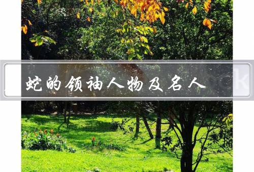 属蛇的领袖人物及名人，毛泽东／比尔·盖茨／乔布斯