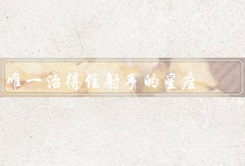 唯一治得住射手的星座，神秘吸引力／默契与理解／忍耐与耐心