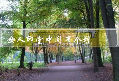 女人印堂中间有个坑（位置、大小、变化）
