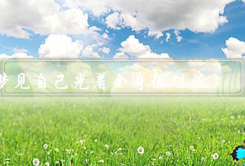梦见自己光着全身很尴尬，自我暴露的恐惧／对隐私的关注