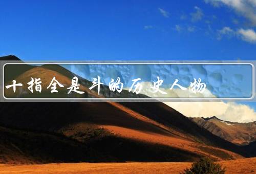 十指全是斗的历史人物（米开朗基罗、埃里希·冯·曼斯坦）