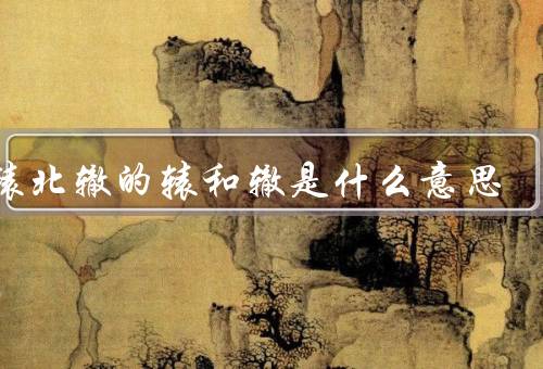 南辕北辙的辕和辙是什么意思（历史起源／文学意义）