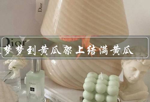 做梦梦到黄瓜架上结满黄瓜（架上的奇景／意义／梦的启示）