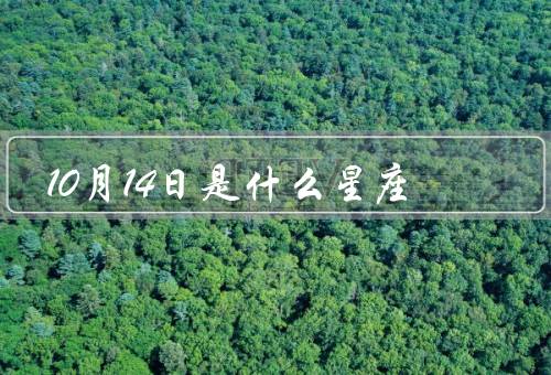10月14日是什么星座，基本特点／优点／缺点