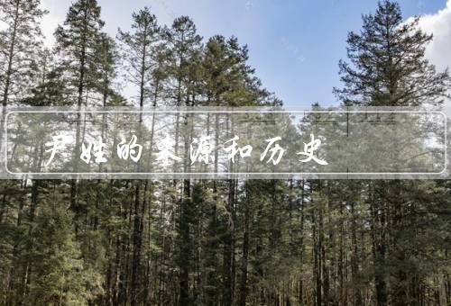 尹姓的来源和历史，来源／历史／总结