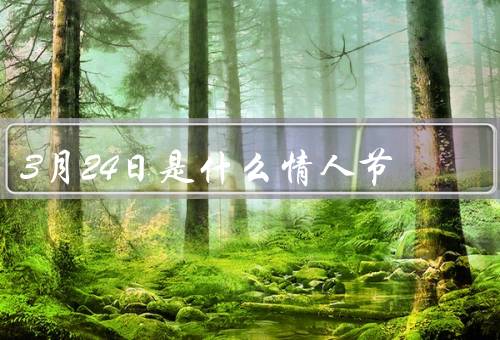 3月24日是什么情人节（陈景润的故事／感动中国·情人节的意义）