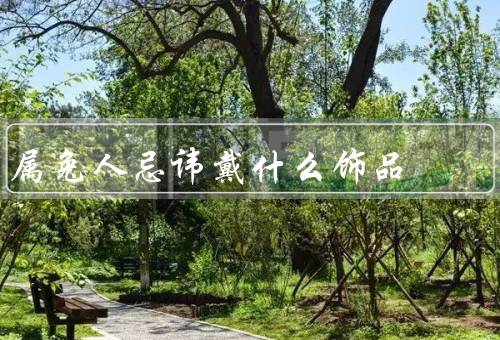属兔人忌讳戴什么饰品，项链／戒指／耳环