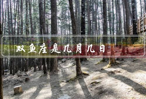 双鱼座是几月几日（特点、爱情观、事业发展）