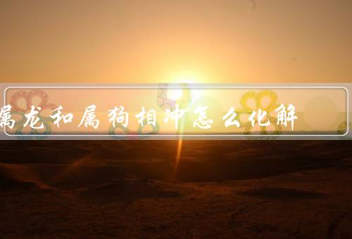 属龙和属狗相冲怎么化解，属龙和属狗的特点