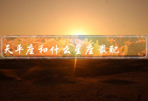 天平座和什么星座最配，双子座／狮子座／水瓶座