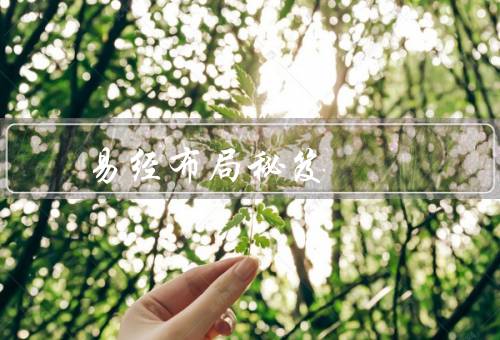 易经风水布局秘笈（八卦、五行、流动水）
