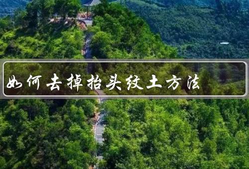 如何去掉抬头纹土方法（科学坐姿／颈部运动／护肤品选择）