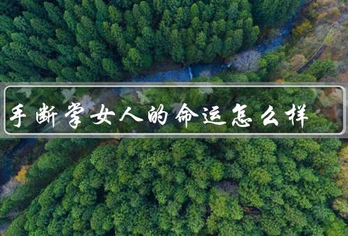 左手断掌女人的命运怎么样（坚定的内心／积极寻求支持）
