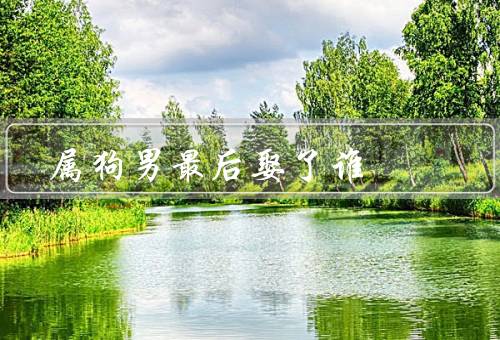 属狗男最后娶了谁，理想中的伴侣／最终的选择／共同走过的人生
