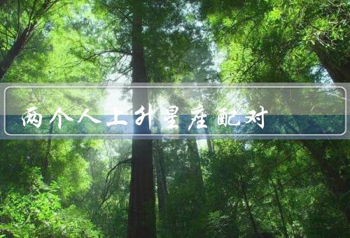 两个人上升星座配对，意义、相性、互补