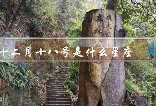 十二月十八号是什么星座（射手座的特点／十二月十八号的人／小结）