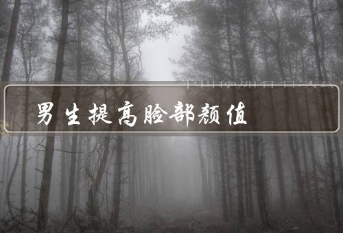 男生提高脸部颜值（保持良好的面部清洁／合理护理眼部）