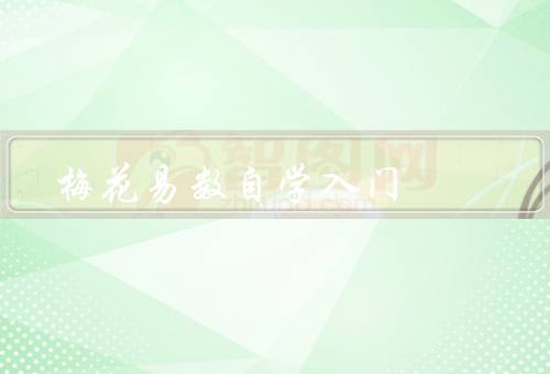 梅花易数自学入门（基本概念／学习方法／注意事项）