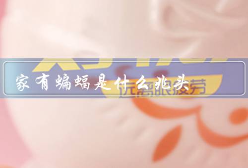 家有蝙蝠是什么兆头（象征意义／预兆／保护）