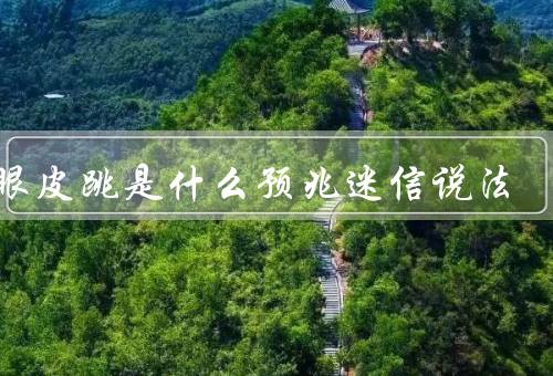左眼皮跳是什么预兆迷信说法（好运／不好运／科学解释与个人体验）